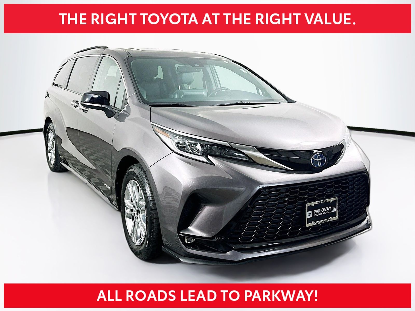 Sunset Bronze Mica 2021 Toyota Sienna XSE 7-Passenger AWD Minivan All-Wheel Drive Continuously Variable Transmission