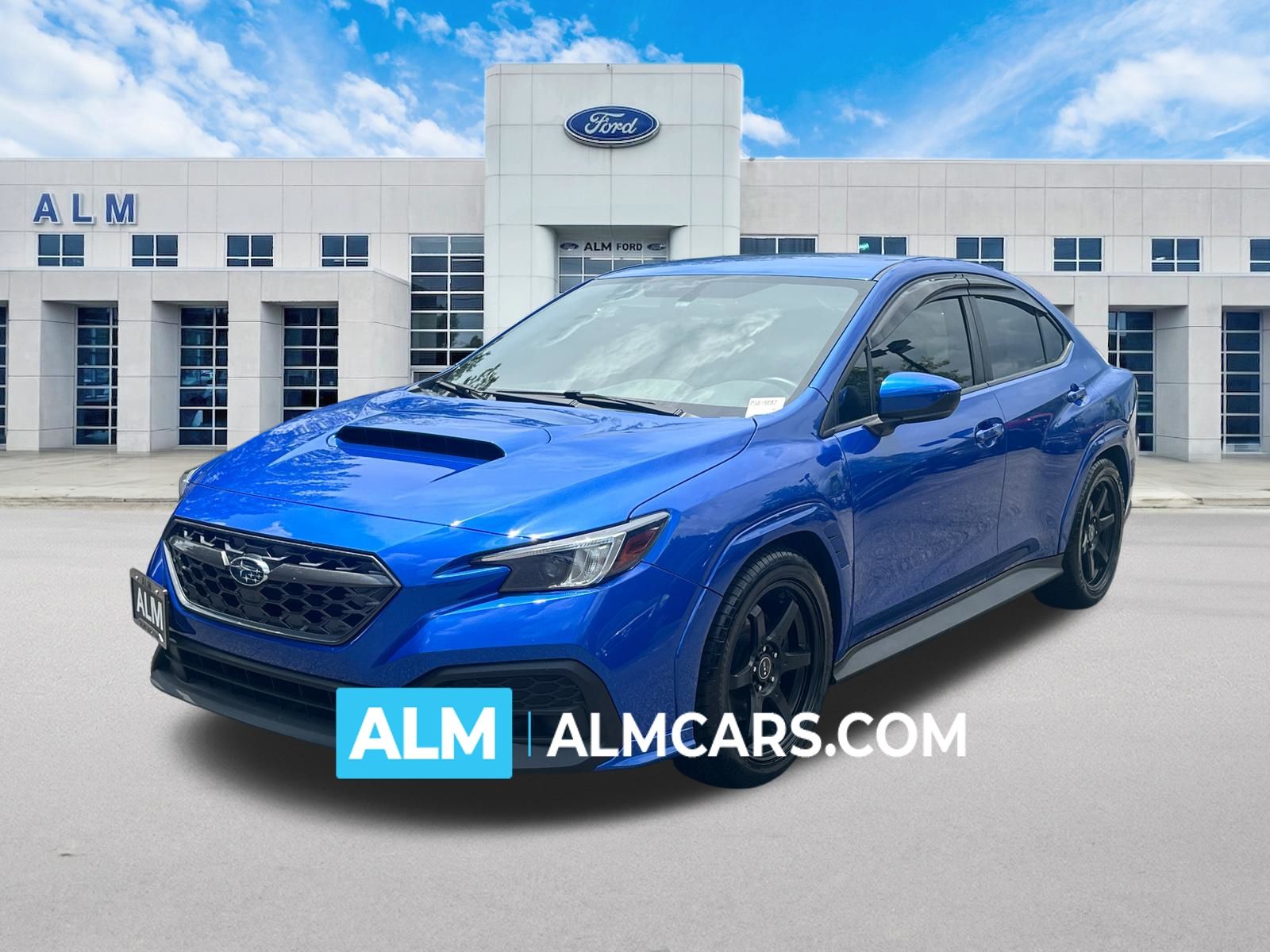 WR Blue Pearl 2023 Subaru WRX Sedan All-Wheel Drive 6-Speed Manual