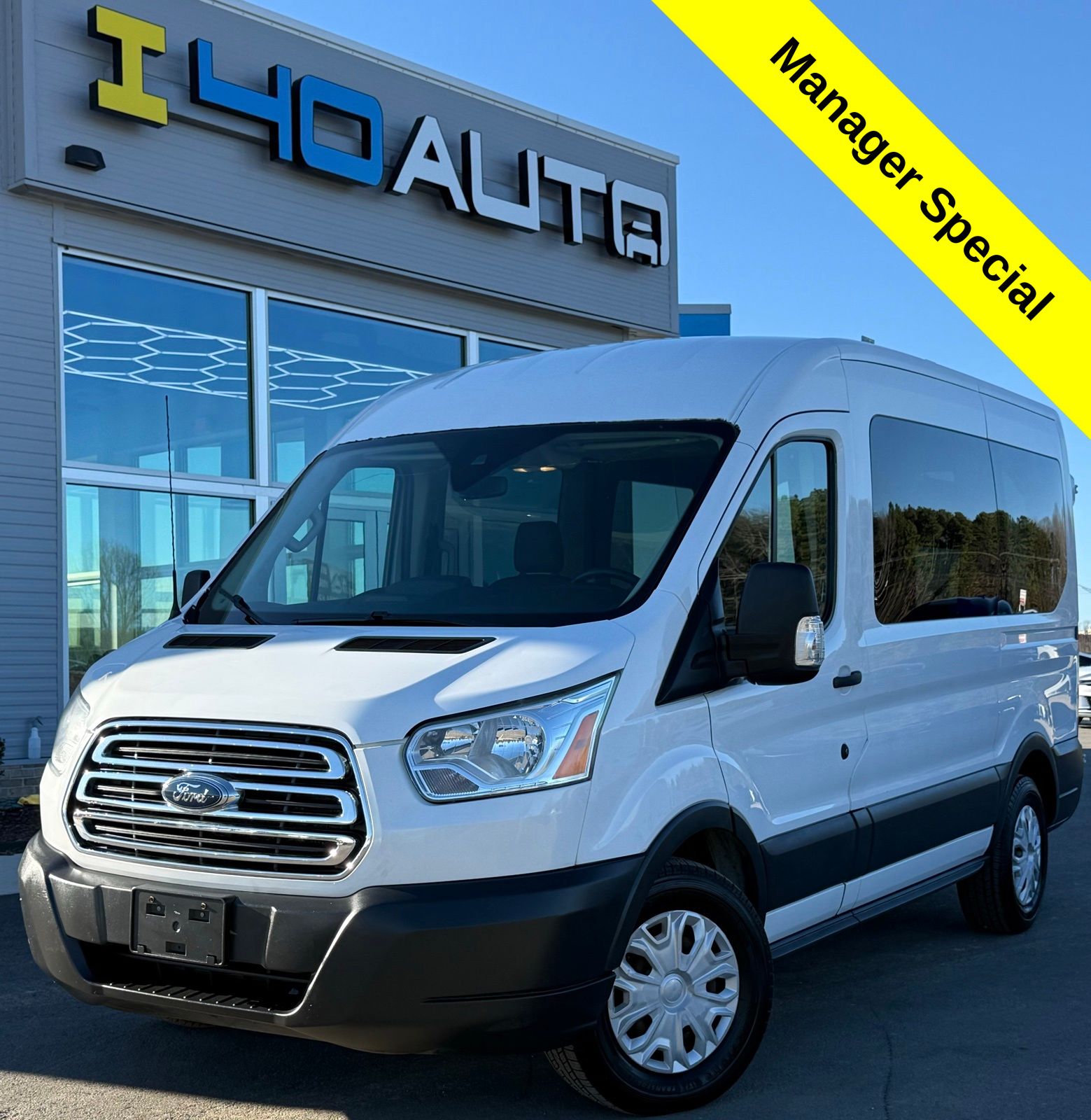 2018 Ford Transit Passenger 150 XLT Medium Roof RWD with Sliding Passenger-Side Door