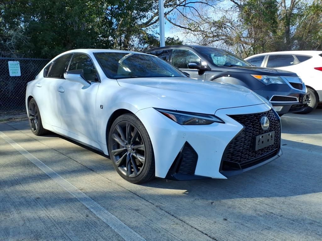 2021 Lexus IS 350 F SPORT White at Westside Lexus