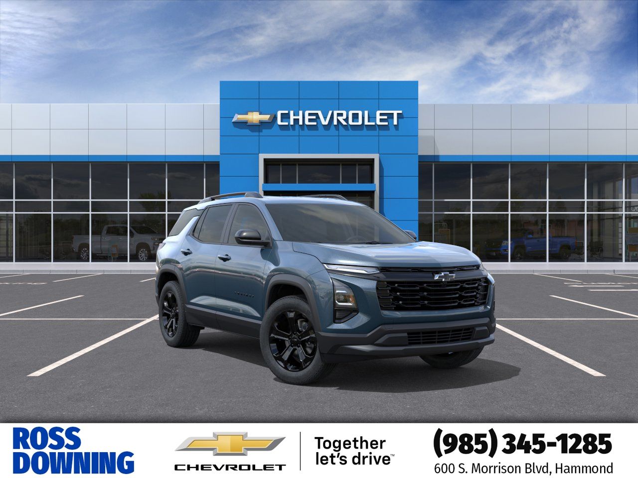 Lakeshore Blue Metallic 2027 Chevrolet Equinox SUV / Crossover Front-Wheel Drive 8-Speed Automatic