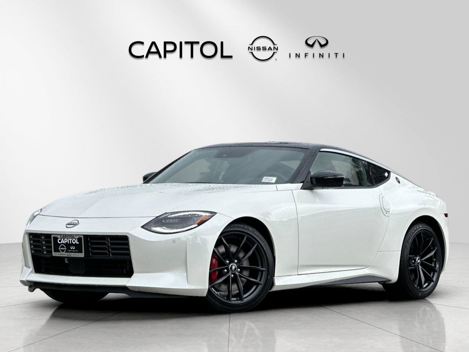 Pearl White/Super Black 2026 Nissan Z Coupe Rear-Wheel Drive 6-Speed Manual
