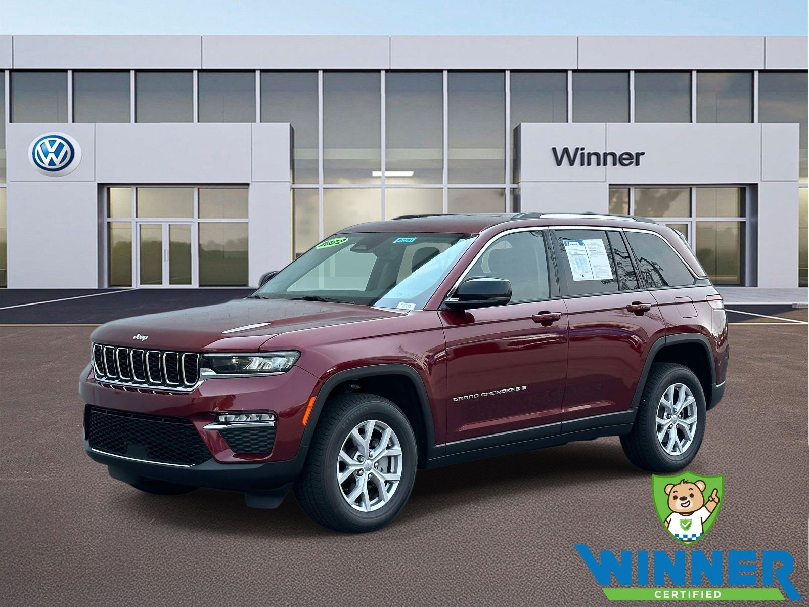 Velvet Red Pearlcoat 2022 Jeep Grand Cherokee SUV / Crossover 4X2 8-Speed Automatic
