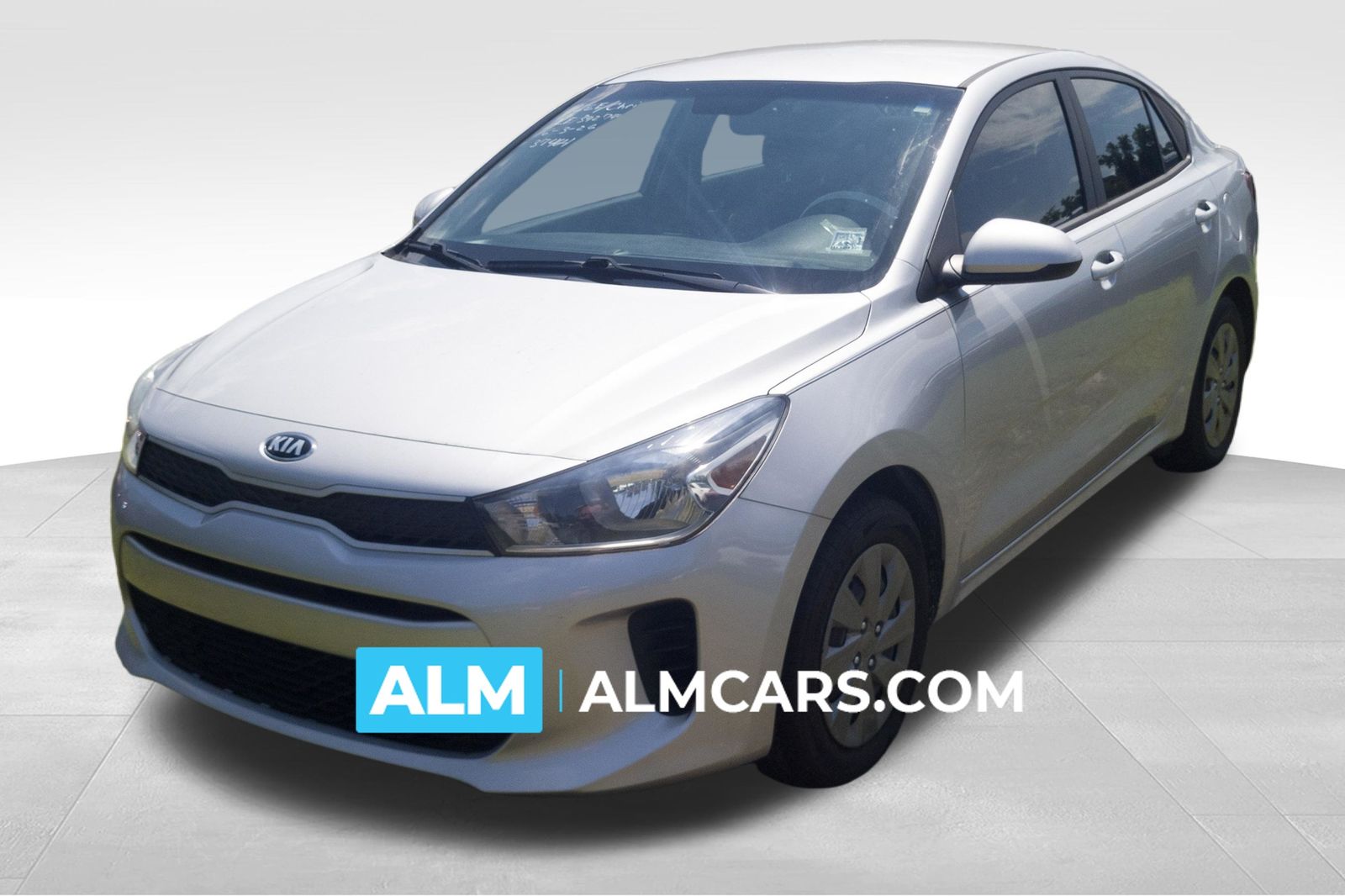 Silky Silver 2020 Kia Rio Sedan Front-Wheel Drive Continuously Variable Transmission