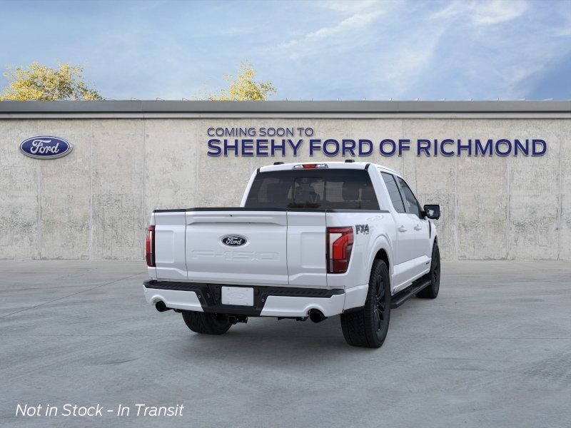 New 2026 Star White Metallic Tri-Coat Ford Lariat image 8
