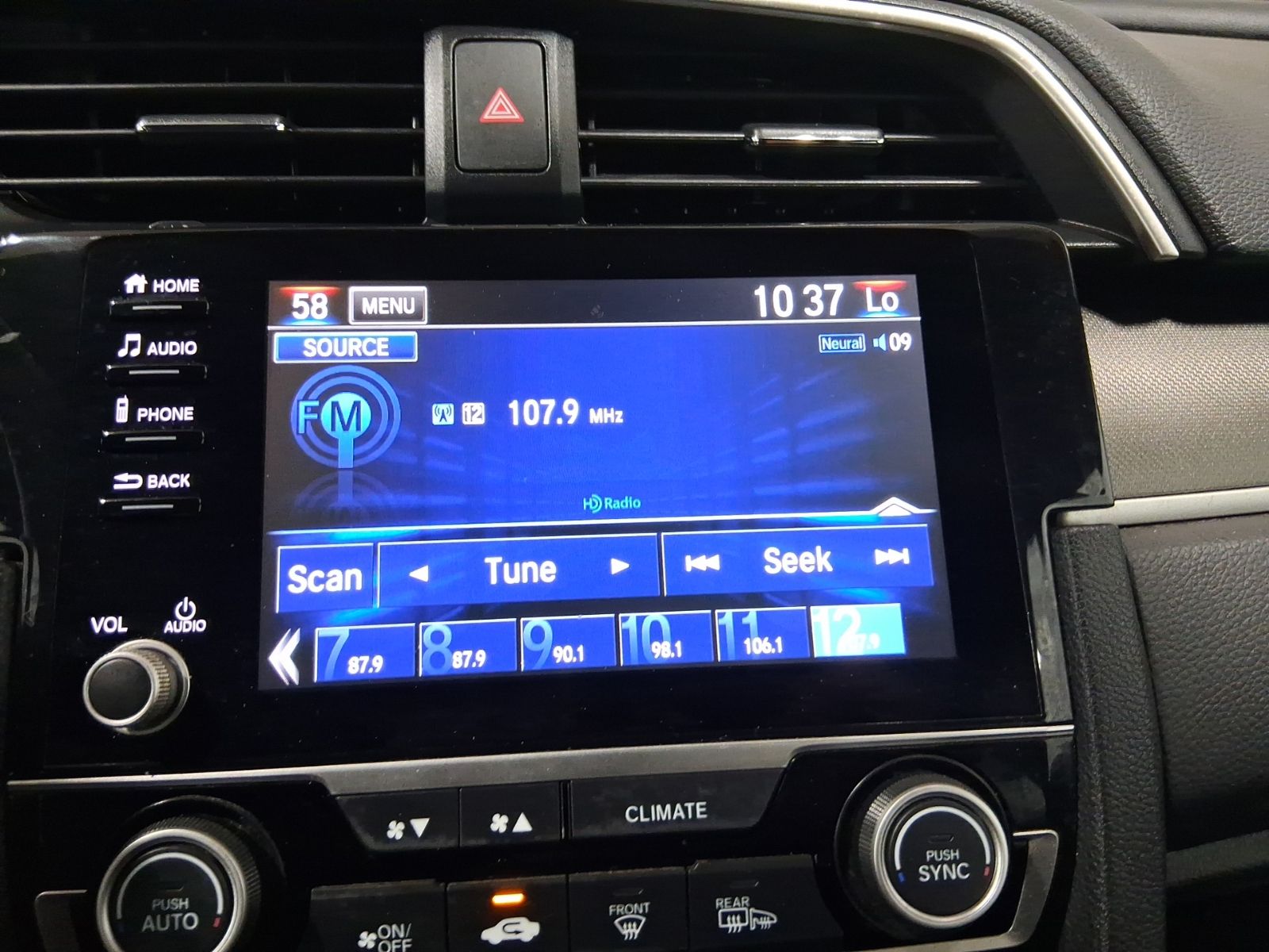 Used Car 2019 Honda Civic  Ex For Sale Under $20,000 In Austin, Texas