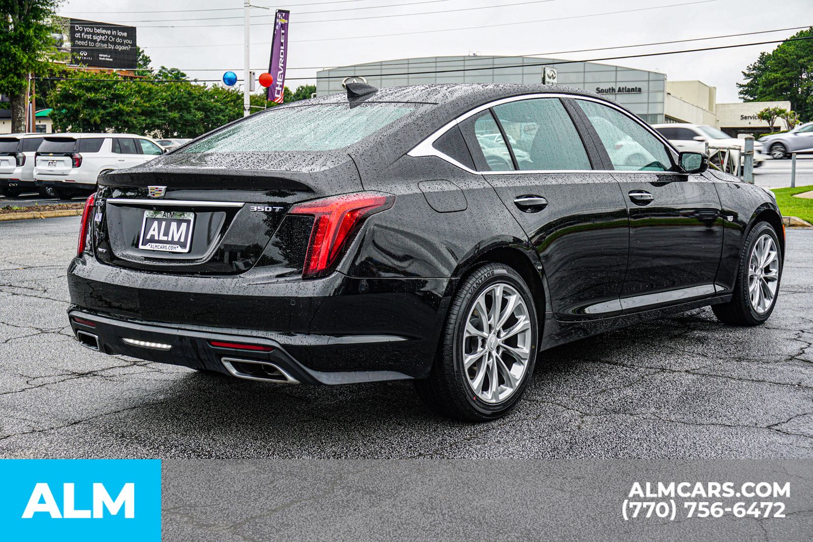 Used 2021 Black Cadillac Premium Luxury image 7