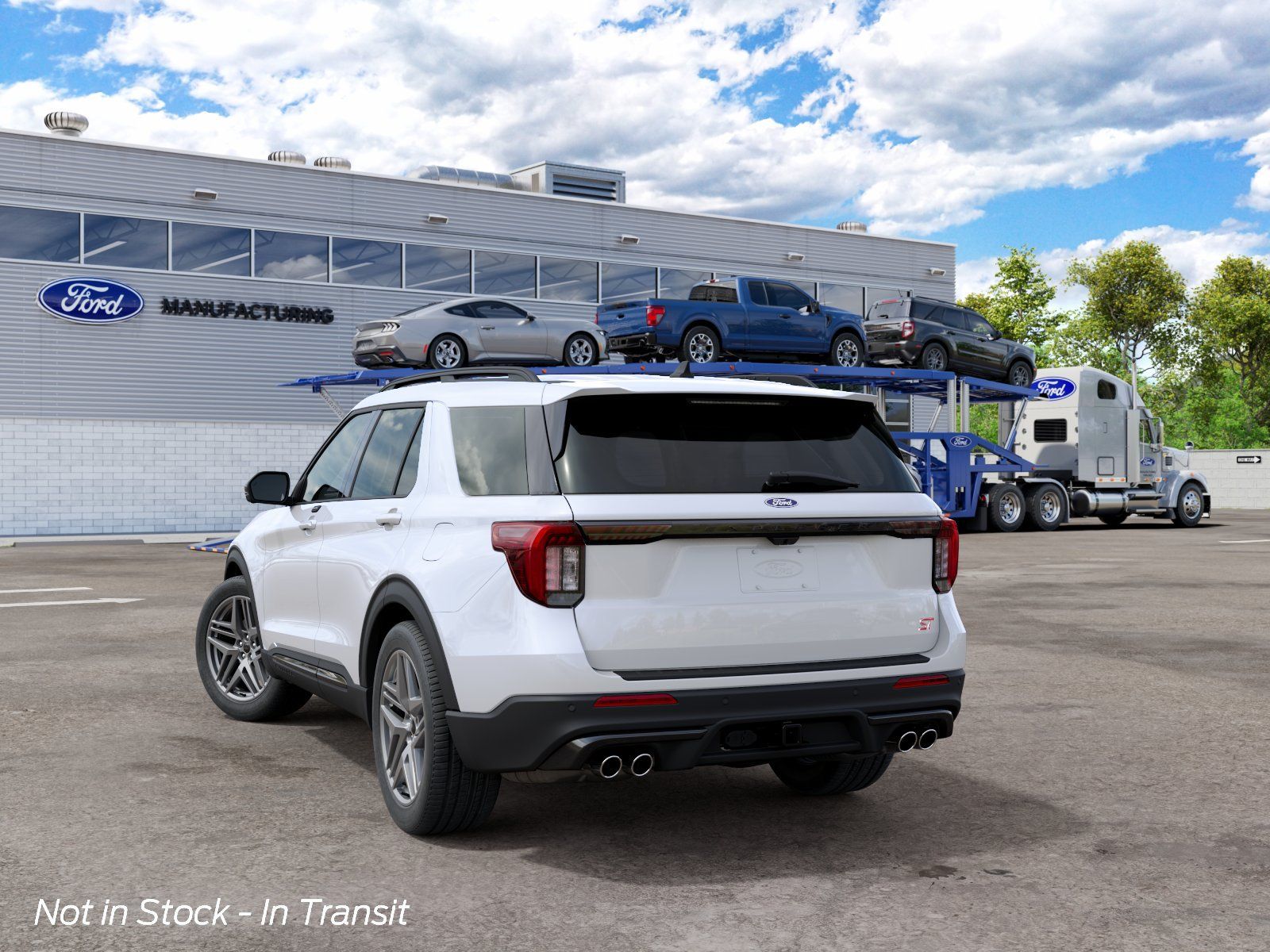 New 2027 Star White Metallic Tri-Coat Ford ST image 5