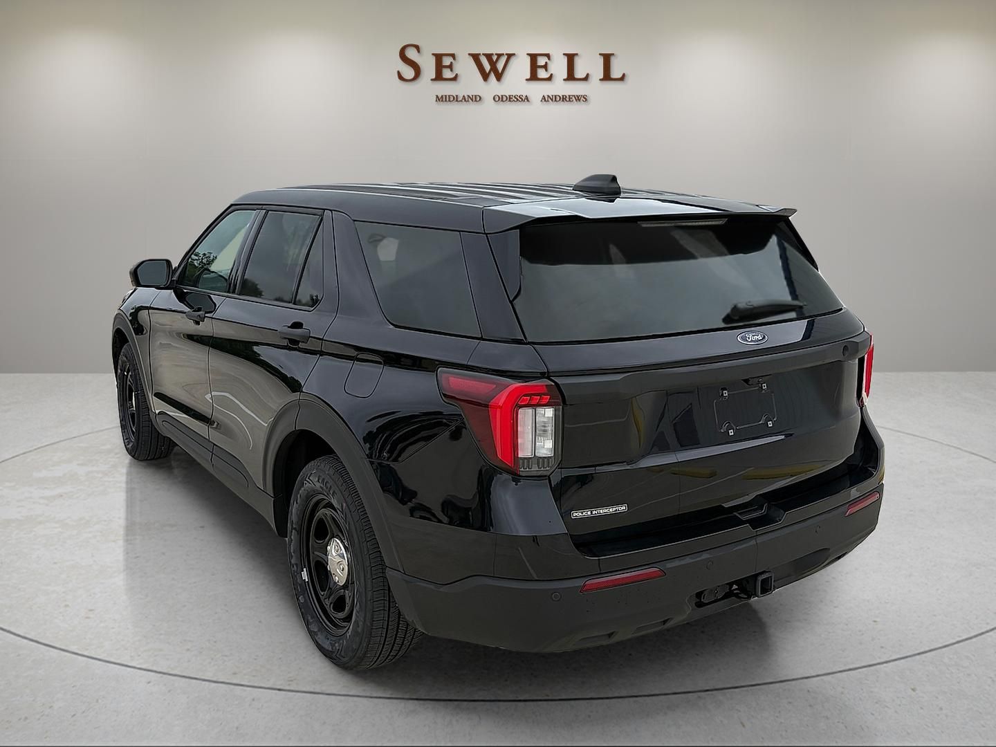 New Agate Black 2026 Ford Utility Police Interceptor Base for Sale