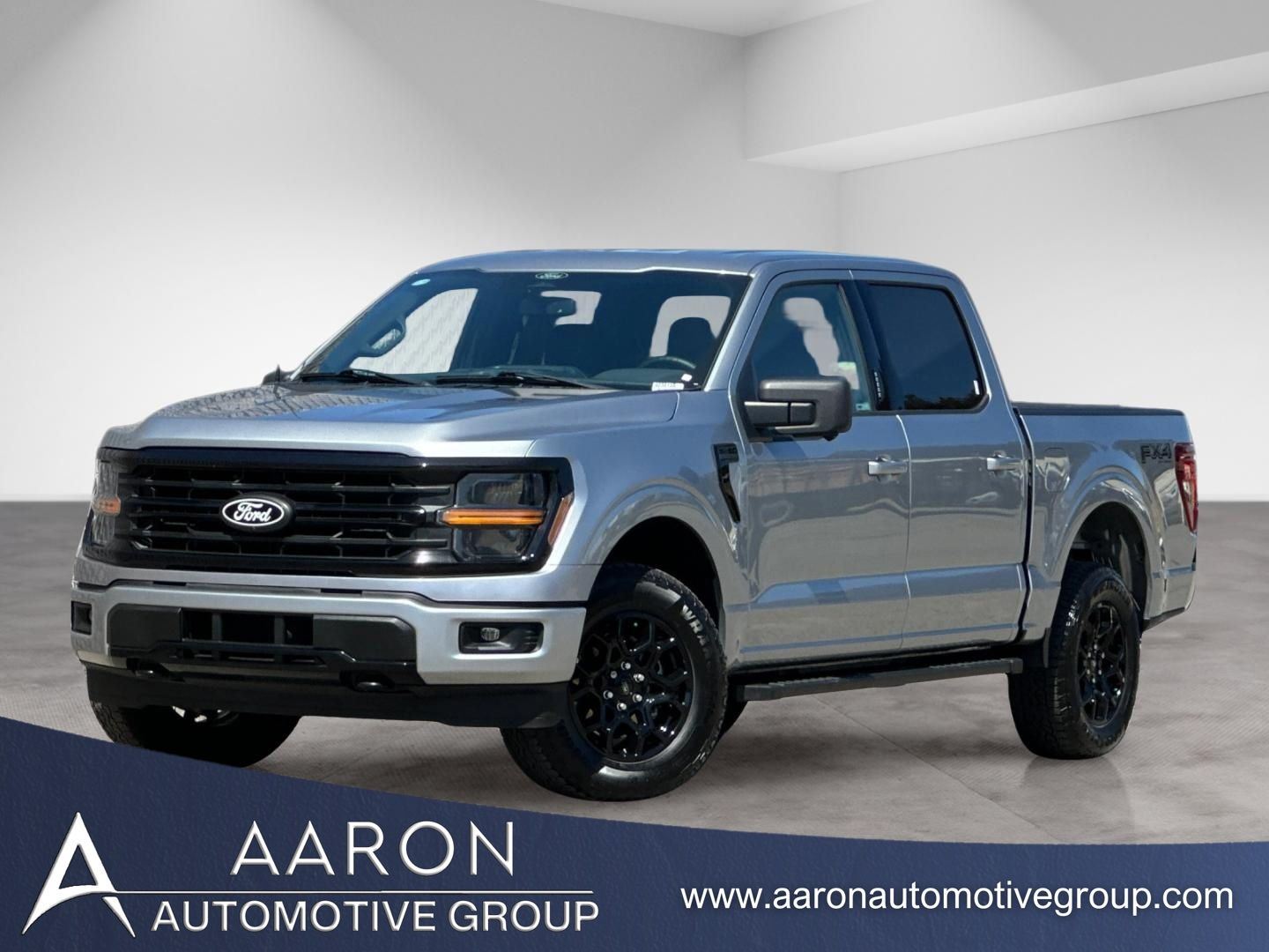 Silver Metallic 2024 Ford F-150 Pickup Truck Four-Wheel Drive Automatic