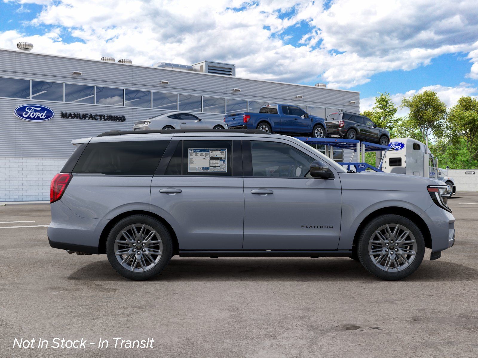 New 2027 Gray Ford Platinum image 7