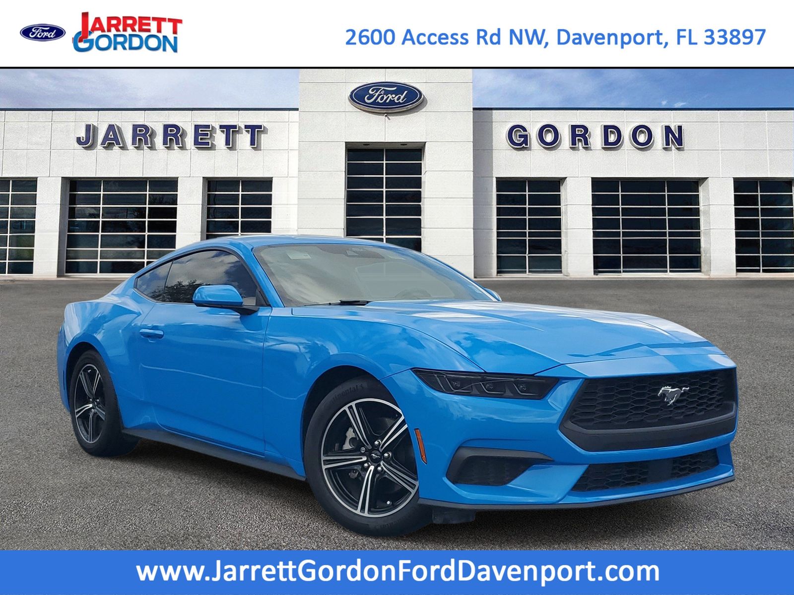 Grabber Blue Metallic 2025 Ford Mustang Coupe Rear-Wheel Drive Automatic