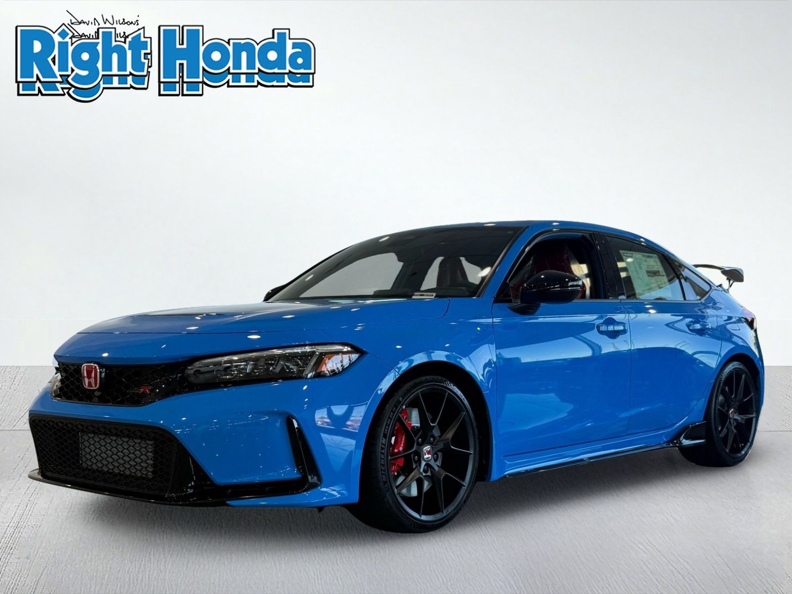 Boost Blue Pearl 2026 Honda Civic Type R Hatchback Front-Wheel Drive 6-Speed Manual