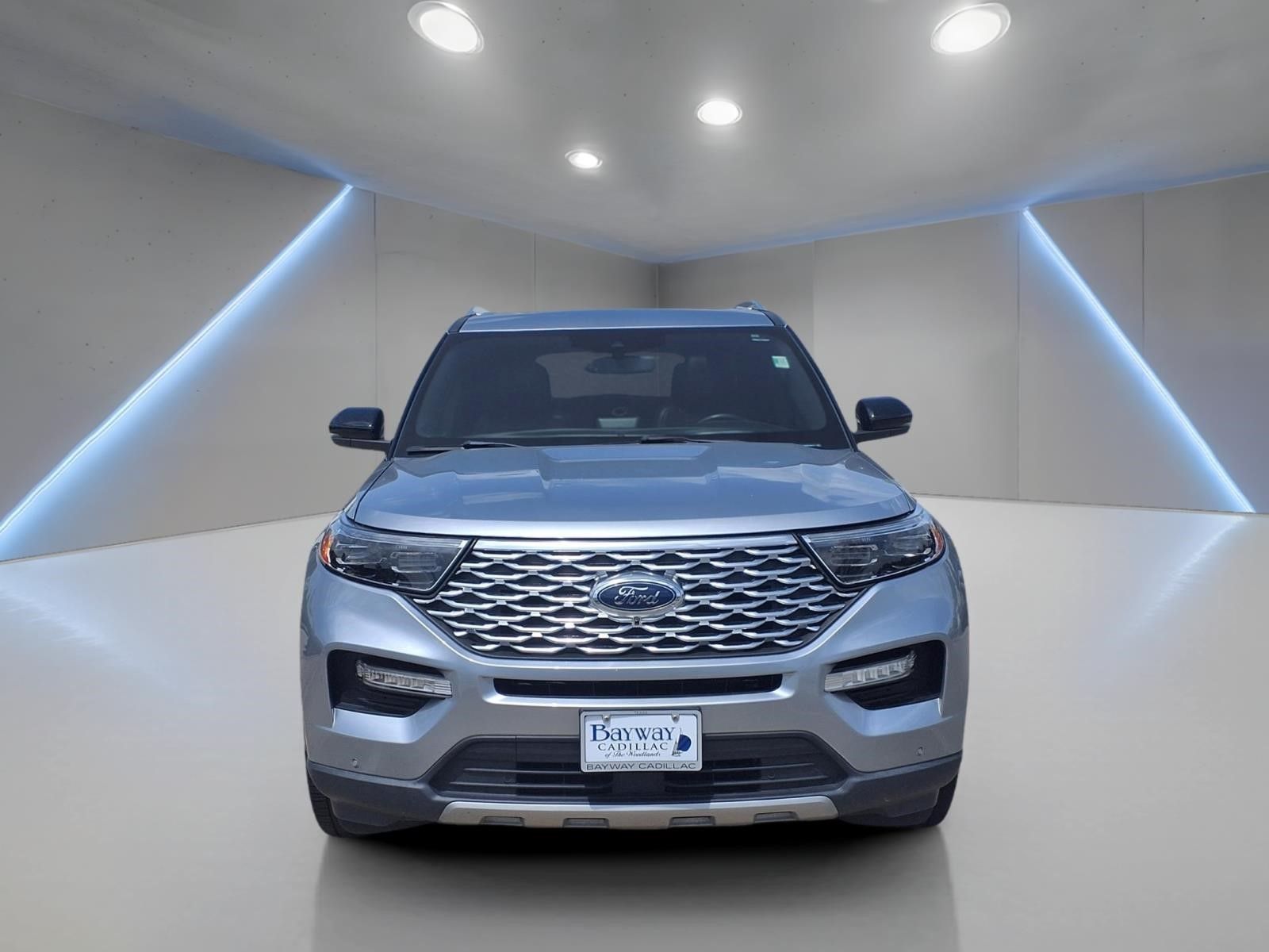 2020 Ford Explorer Platinum Silver at Cook Ford