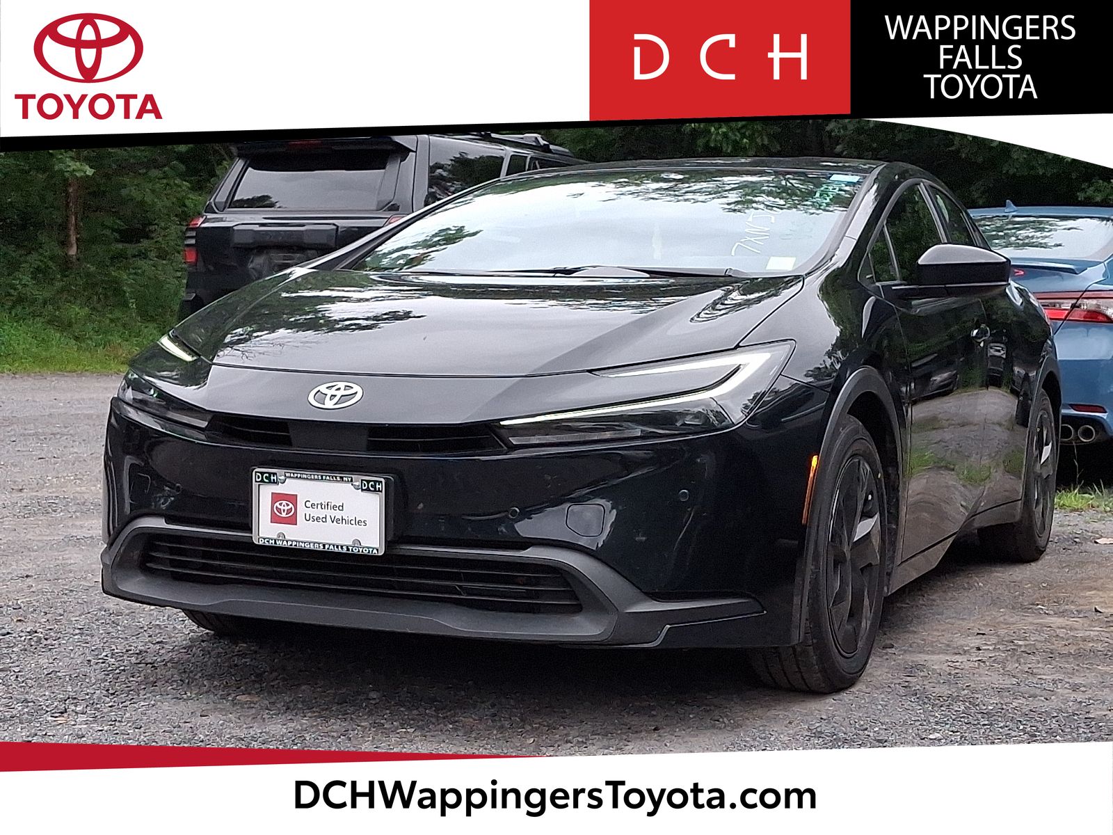 Midnight Black Metallic 2025 Toyota Prius Hatchback Front-Wheel Drive Continuously Variable Transmission