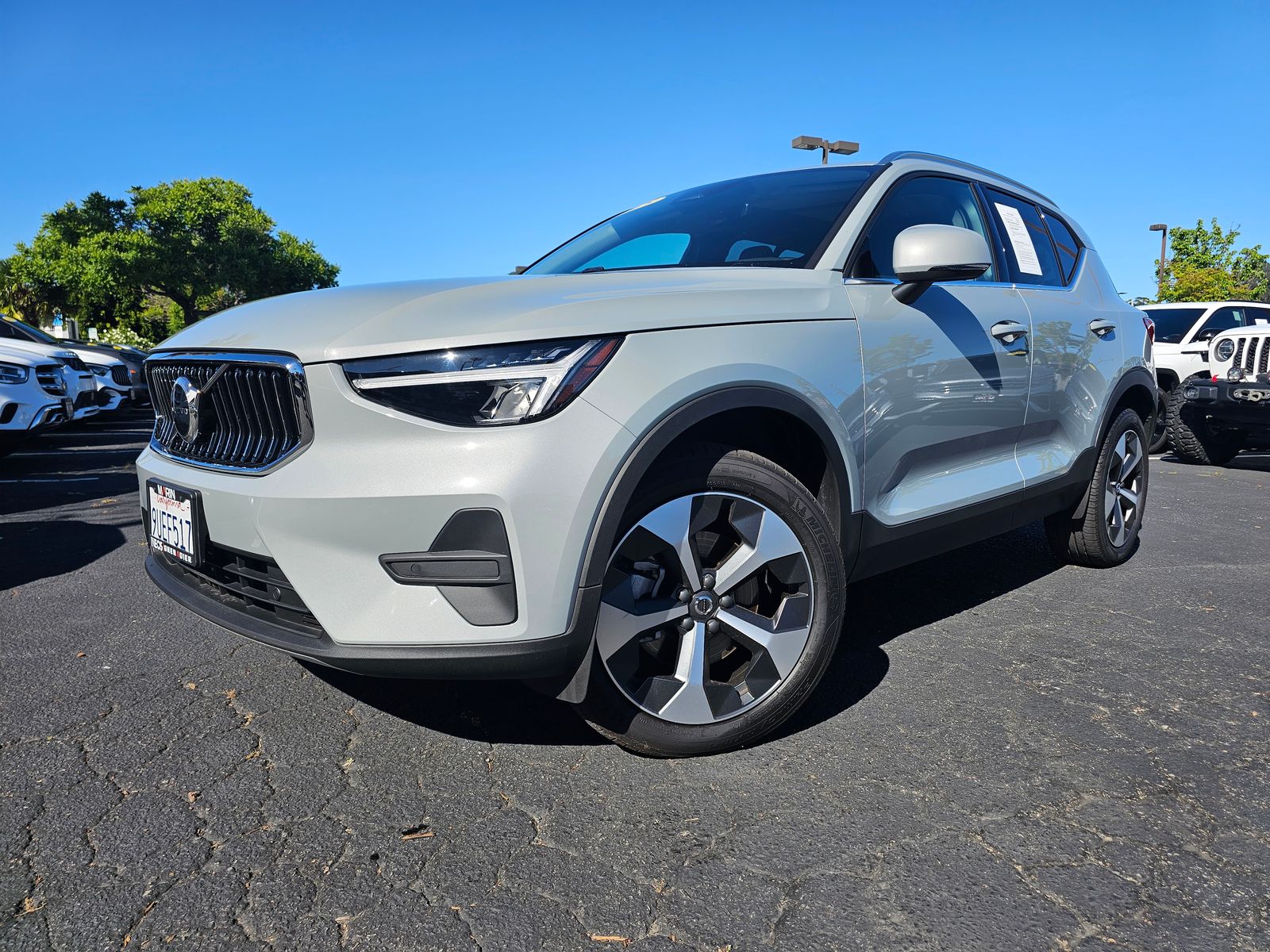 Gray Metallic 2025 Volvo XC40 SUV / Crossover All-Wheel Drive Automatic