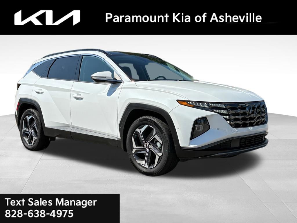 White Pearl 2024 Hyundai Tucson Hybrid SUV / Crossover All-Wheel Drive 6-Speed Automatic