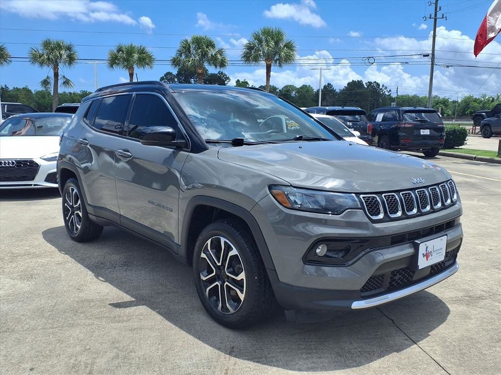 2023 Jeep Compass Limited Gray at Wharton Ford