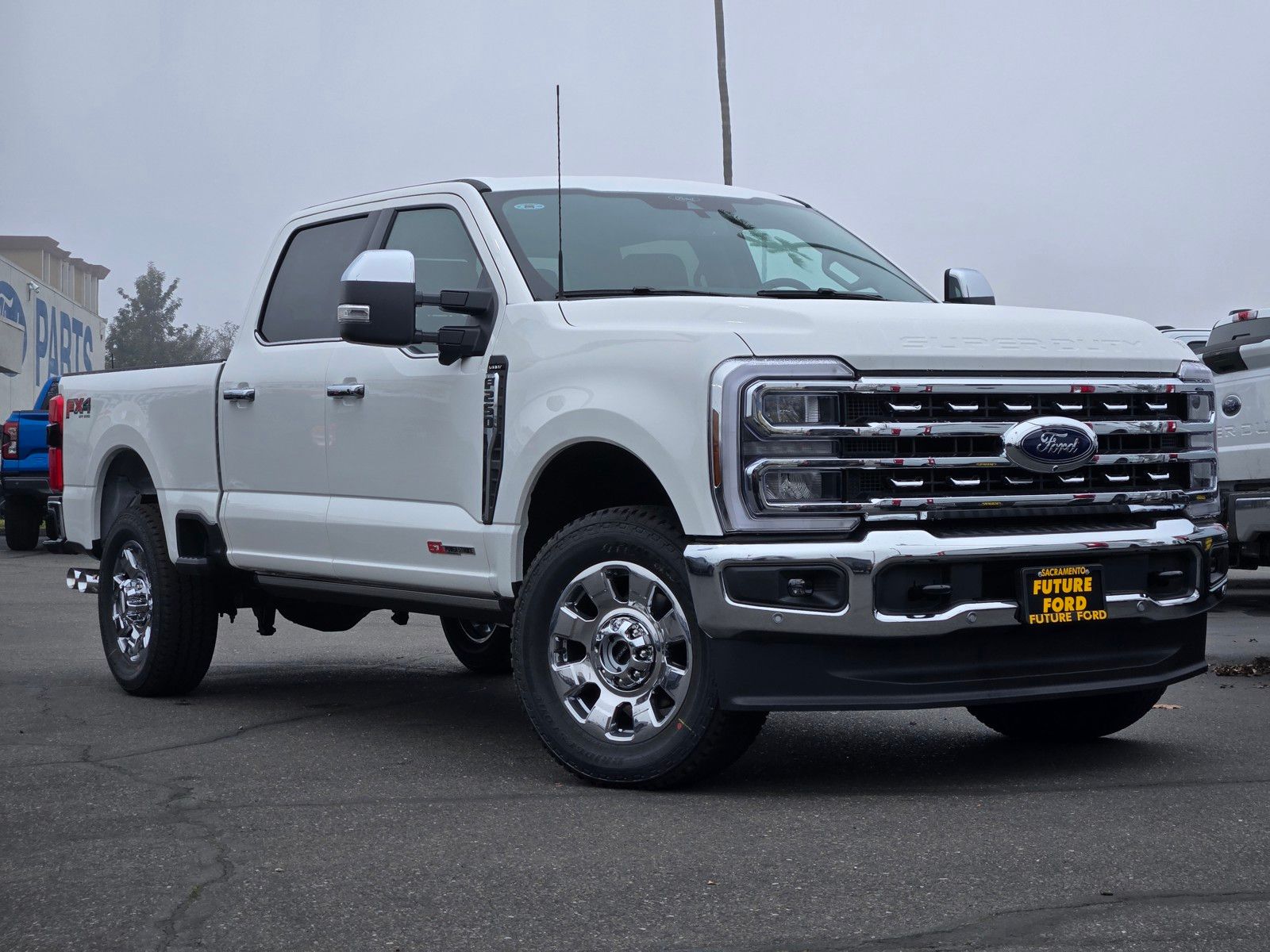 White Metallic 2026 Ford F-250 Super Duty Pickup Truck Four-Wheel Drive Automatic