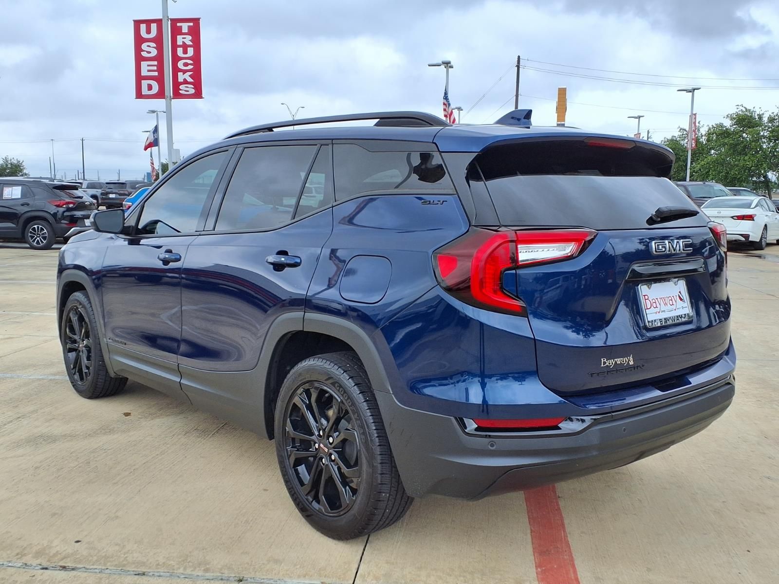 2022 GMC Terrain SLT Blue at Central Houston Nissan