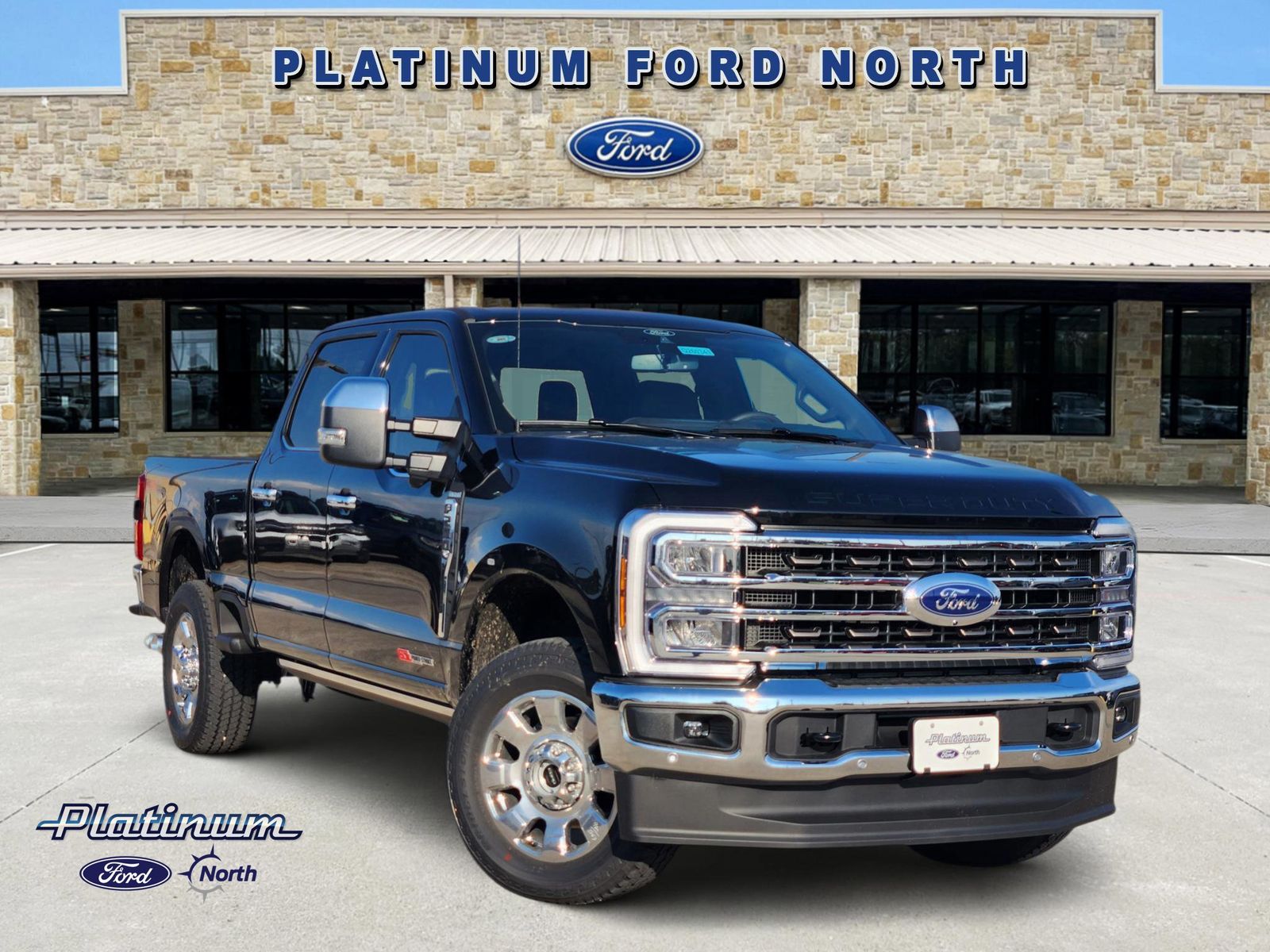 Agate Black Metallic 2026 Ford F-250 Super Duty Pickup Truck Four-Wheel Drive Automatic