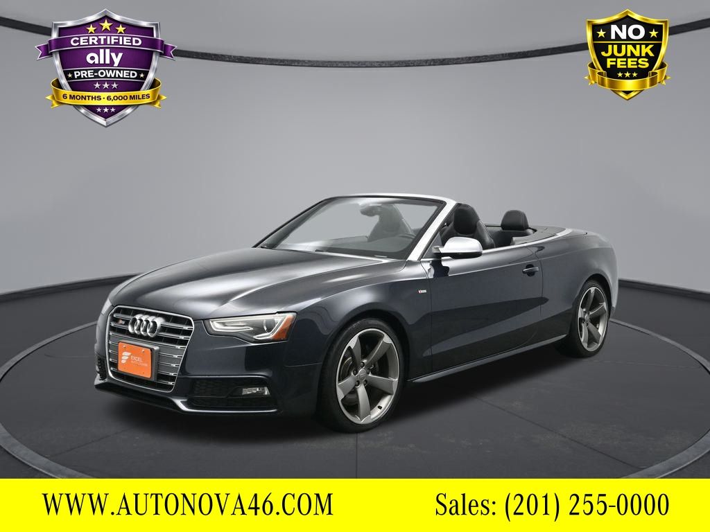 2016 Audi S5 3.0T quattro Premium Plus Cabriolet AWD