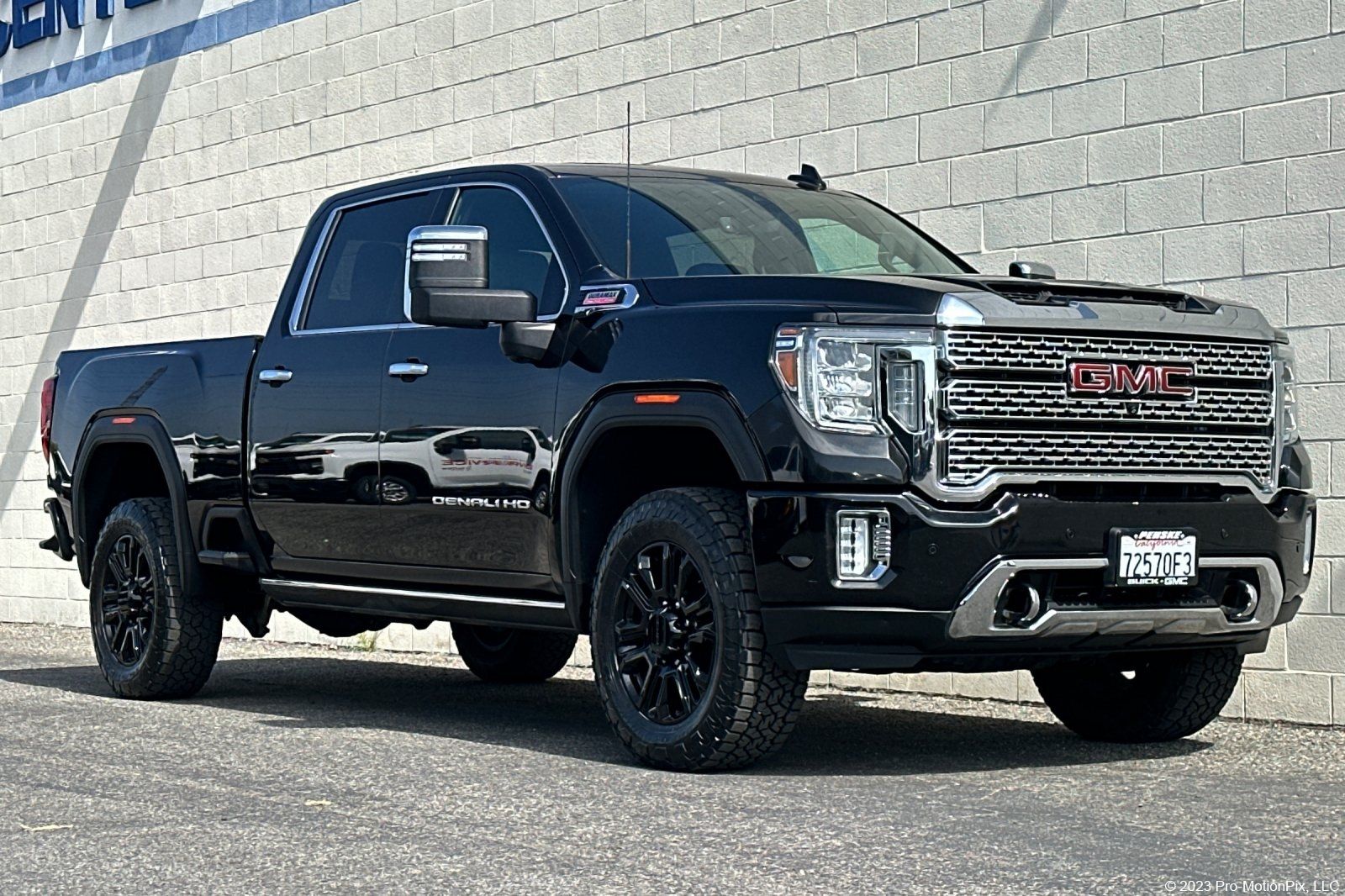 Black (Ebony Twilight Metallic) 2021 GMC Sierra 2500HD Pickup Truck Four-Wheel Drive Automatic