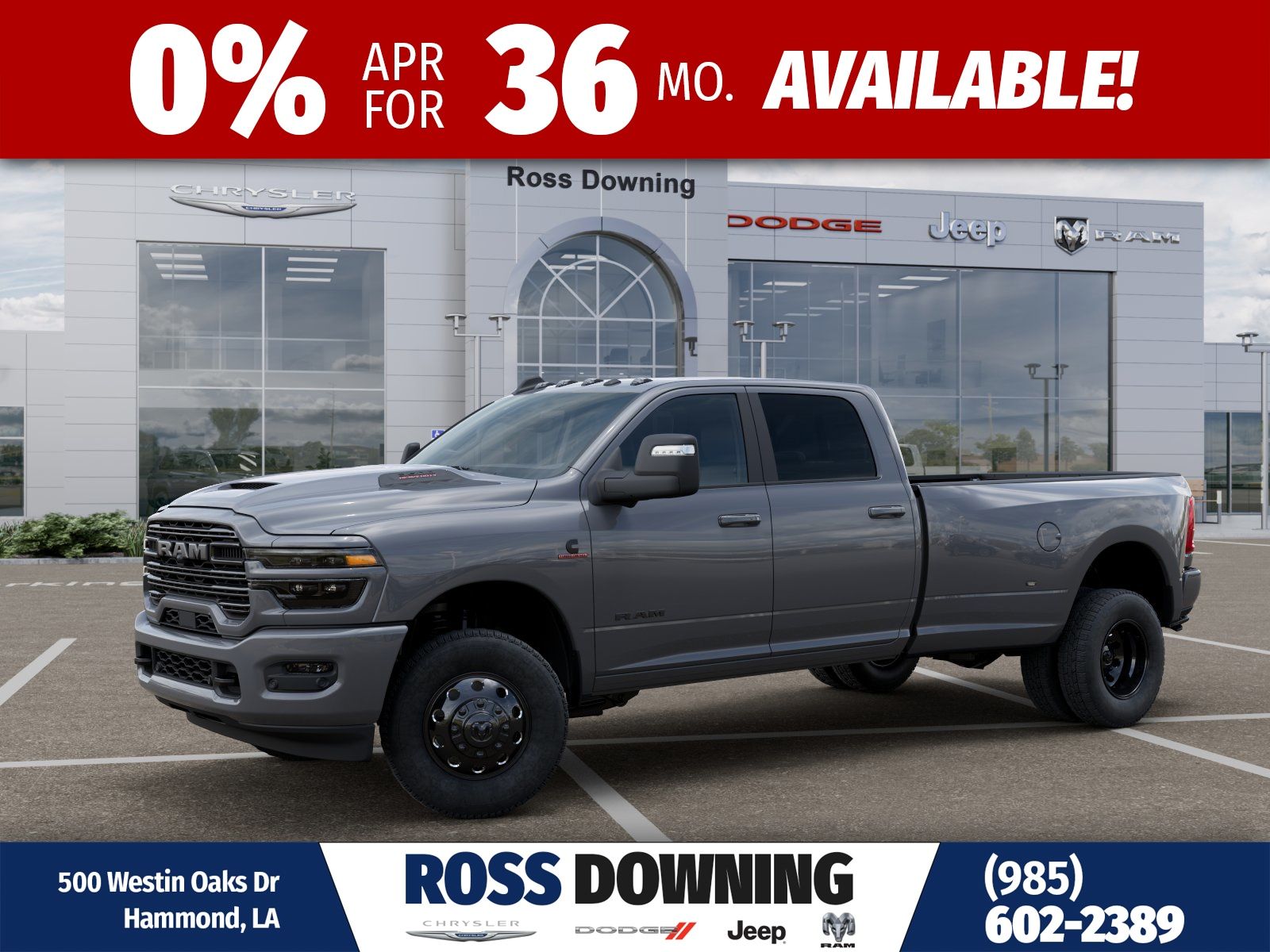 2026 RAM 3500 Laramie Crew Cab LB DRW 4WD