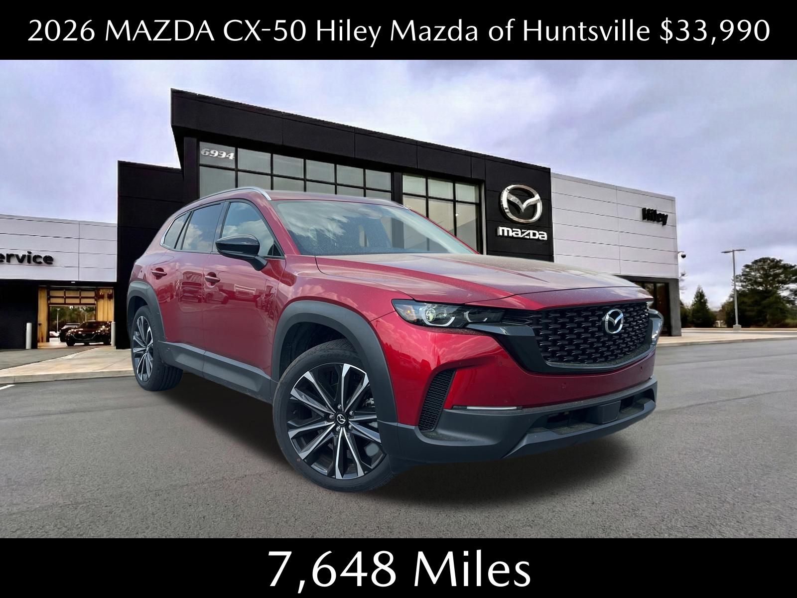 Soul Red Crystal Metallic 2026 Mazda CX-50 2.5 S Premium AWD SUV / Crossover All-Wheel Drive 6-Speed Automatic
