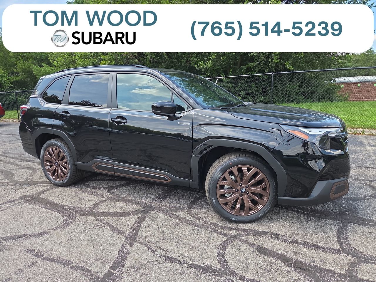Crystal Black Silica 2026 Subaru Forester Hybrid SUV / Crossover All-Wheel Drive Continuously Variable Transmission