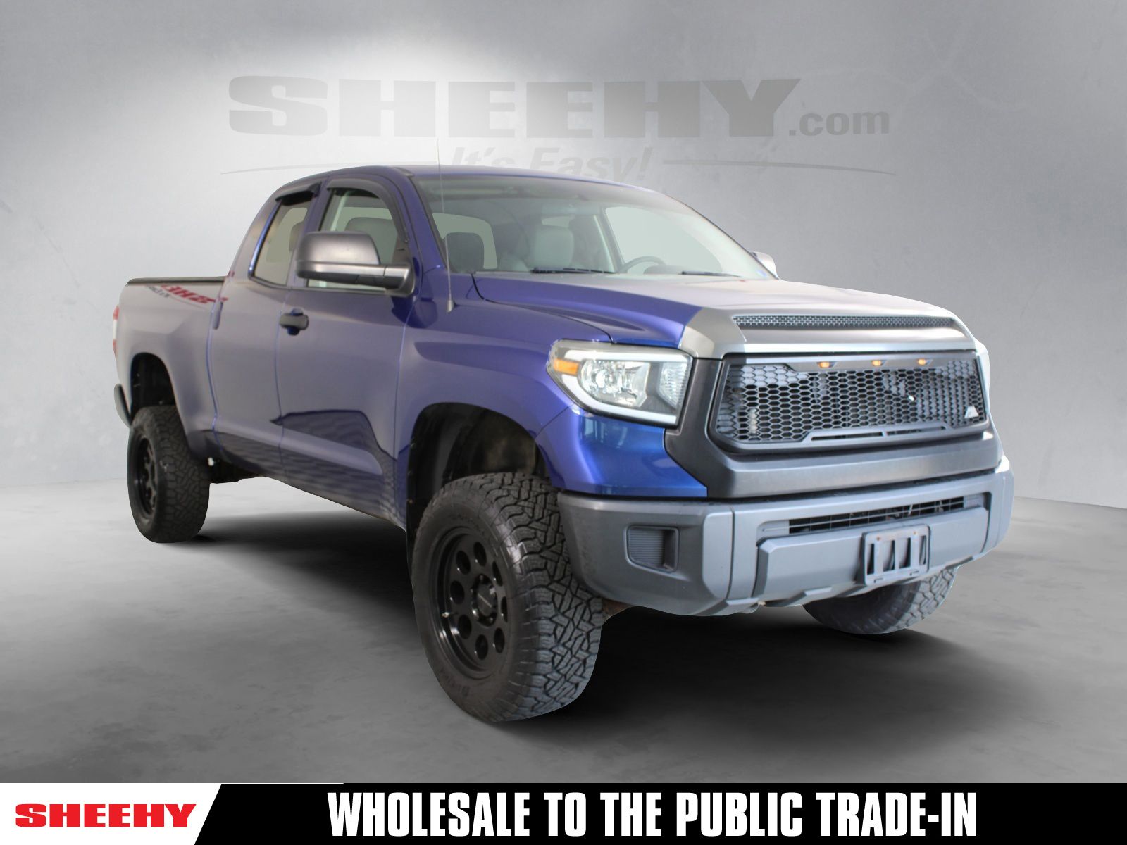 Blue Ribbon Metallic 2015 Toyota Tundra Pickup Truck Four-Wheel Drive 6-Speed Automatic Overdrive