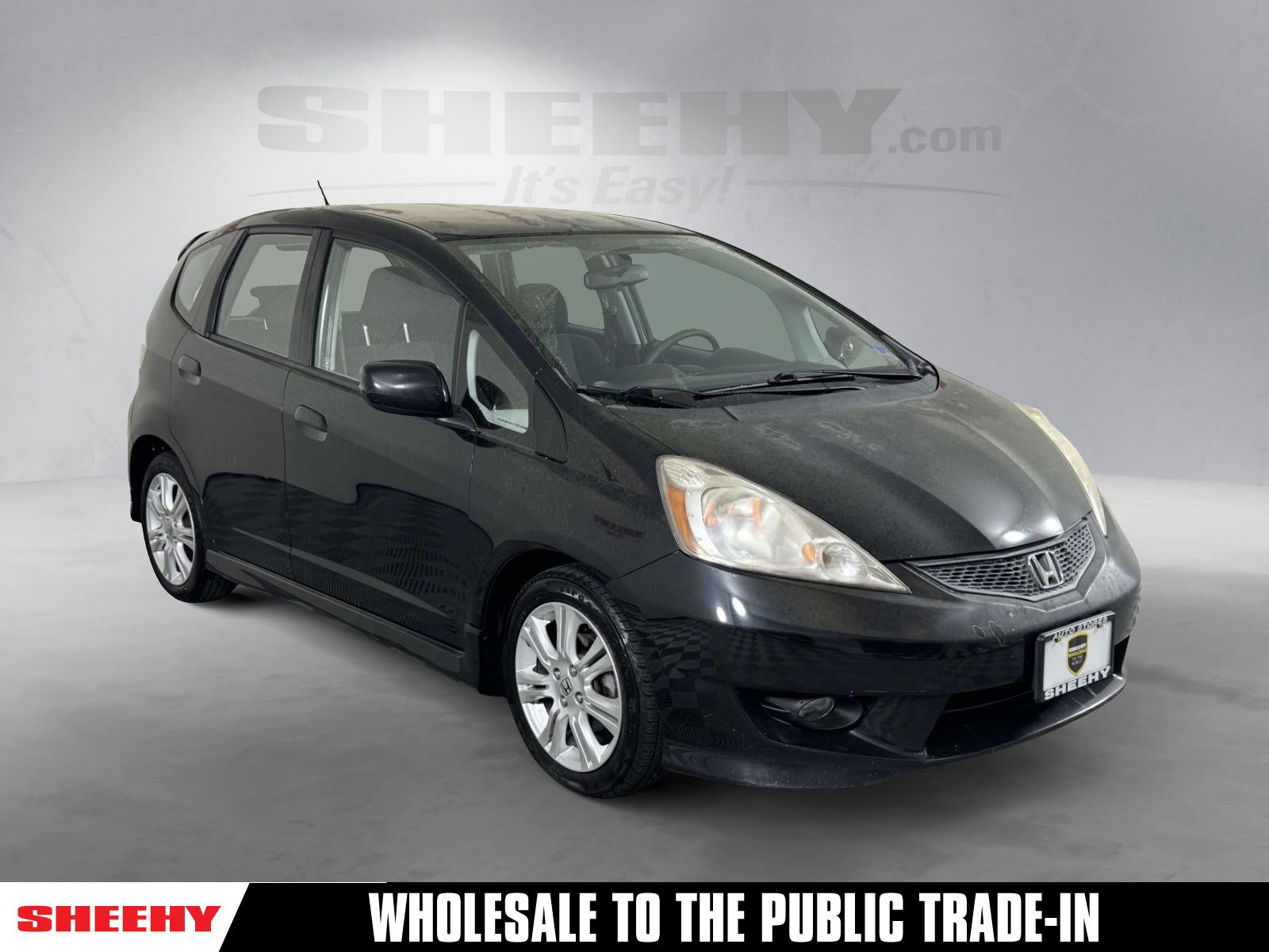 Crystal Black Pearl 2010 Honda Fit Sport Hatchback Front-Wheel Drive 5-Speed Automatic