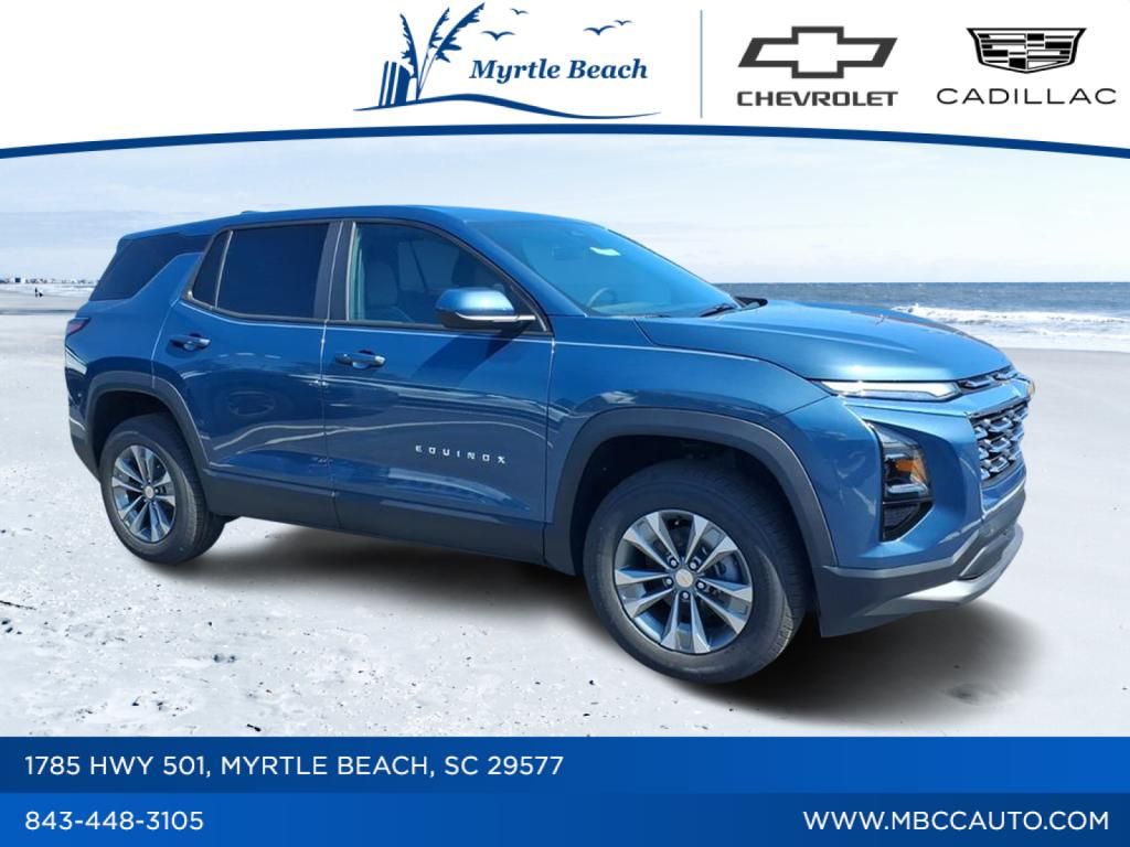 Lakeshore Blue Metallic 2027 Chevrolet Equinox SUV / Crossover Front-Wheel Drive 8-Speed Automatic