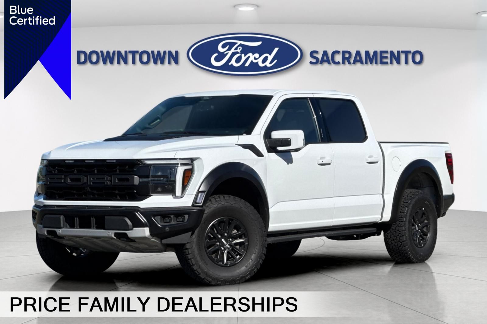 Oxford White 2024 Ford F-150 Raptor SuperCrew 4WD Pickup Truck Four-Wheel Drive Automatic