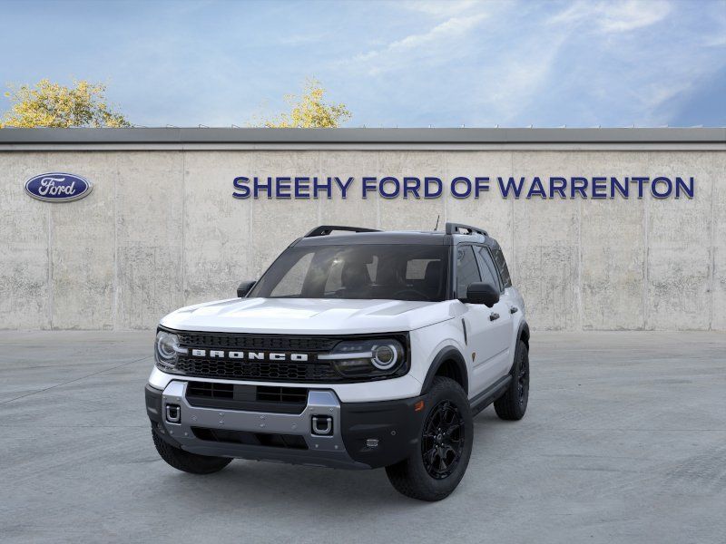New 2026 Oxford White Ford Badlands image 3