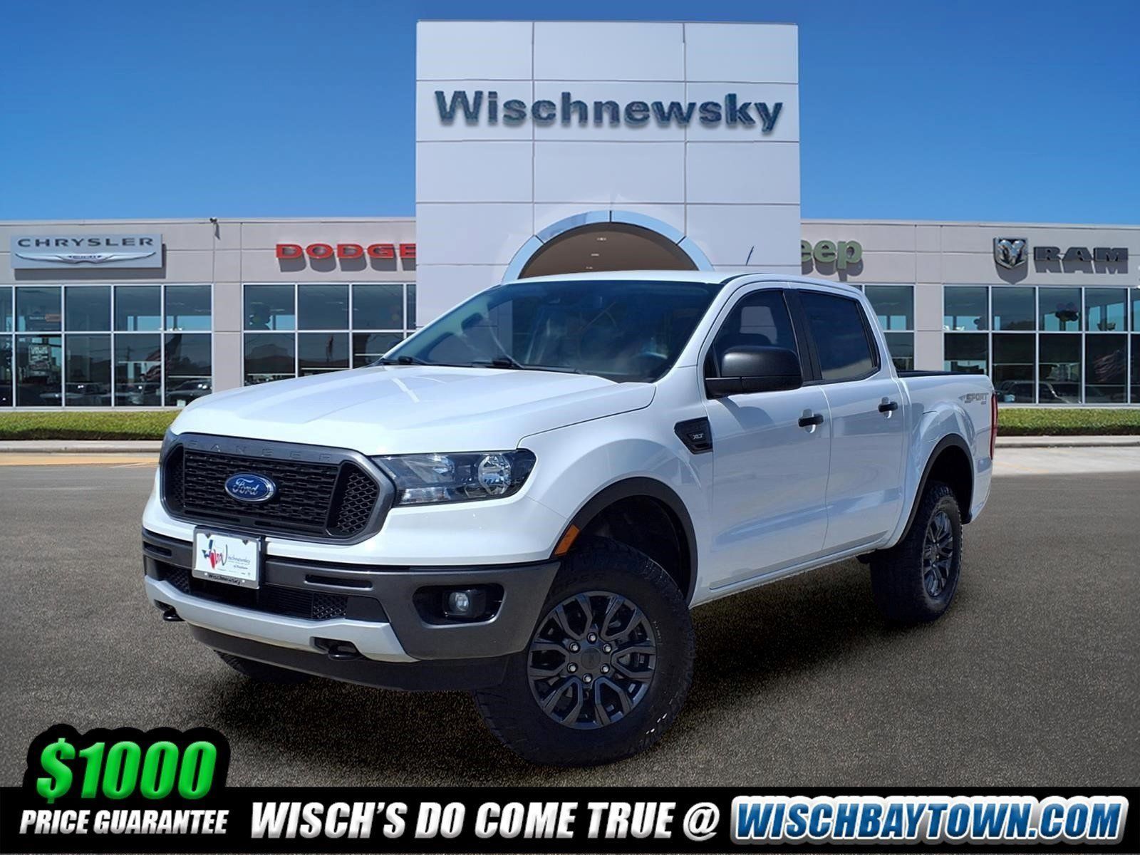 2023 Ford Ranger XLT White at Parkway Family Mazda