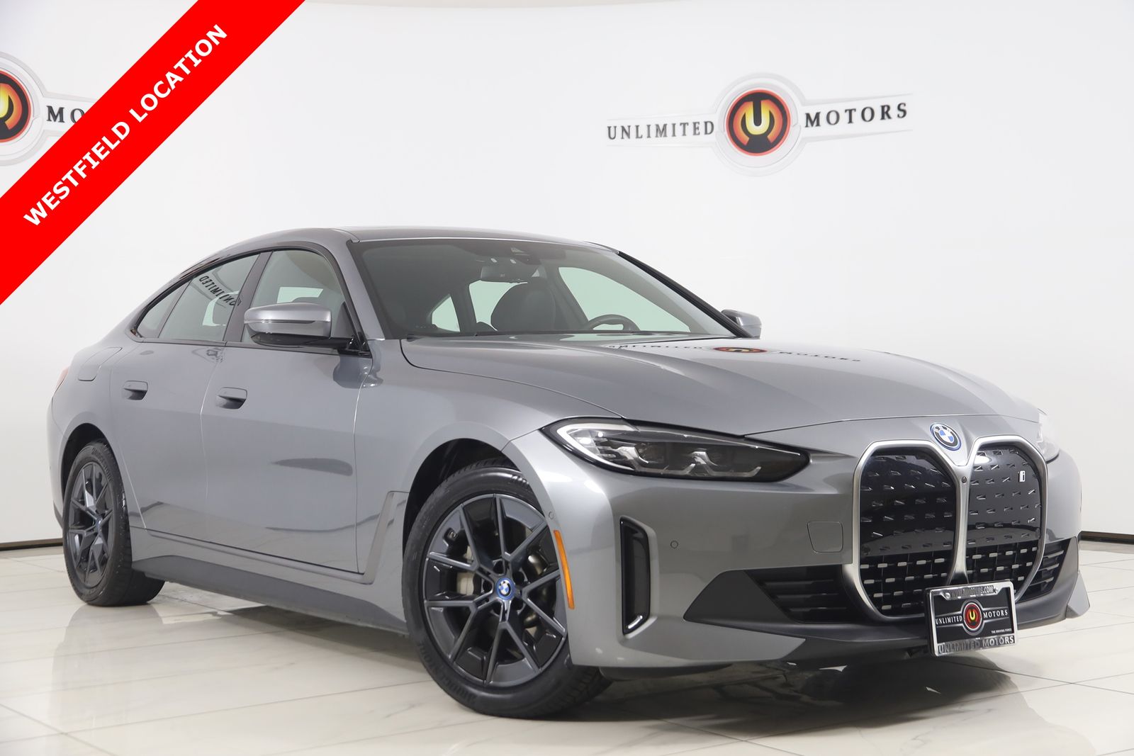 Skyscraper Gray Metallic 2023 BMW i4 eDrive35 Gran Coupe RWD Sedan Rear-Wheel Drive Automatic