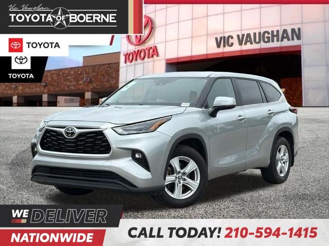 Celestial Silver Metallic 2024 Toyota Highlander SUV / Crossover All-Wheel Drive 8-Speed Automatic