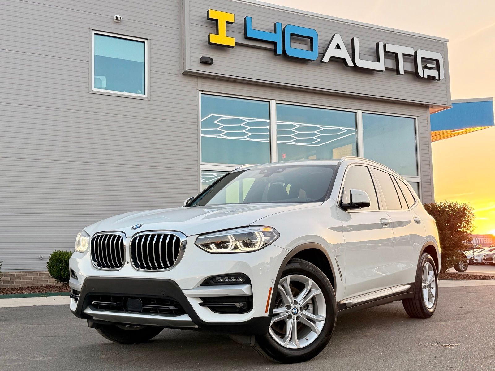Alpine White 2020 BMW X3 SUV / Crossover All-Wheel Drive 8-Speed Automatic