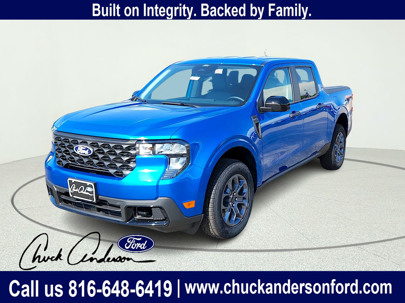 Velocity Blue 2026 Ford Maverick Pickup Truck All-Wheel Drive 8-Speed Automatic