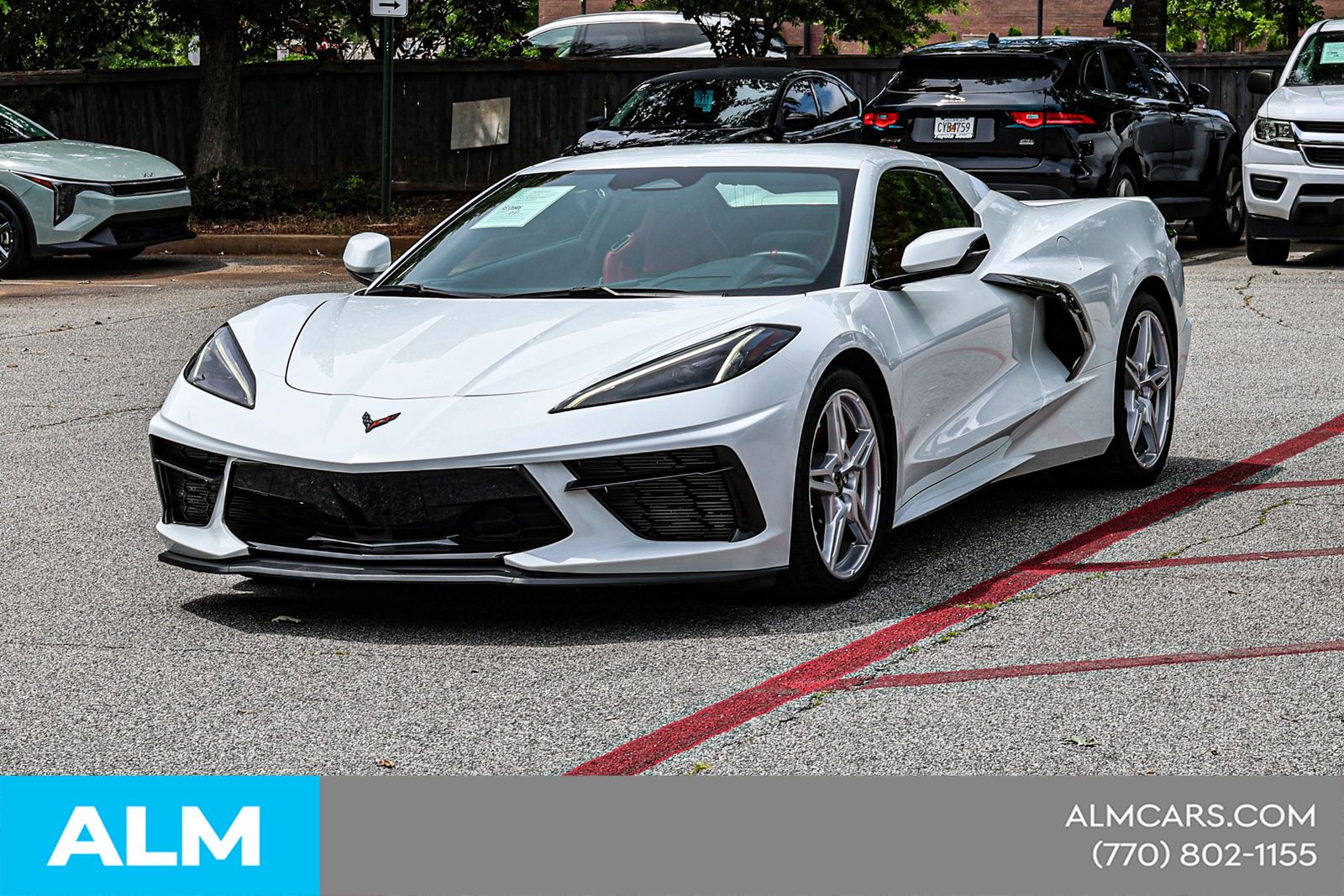 Used 2024 White Chevrolet Stingray image 4