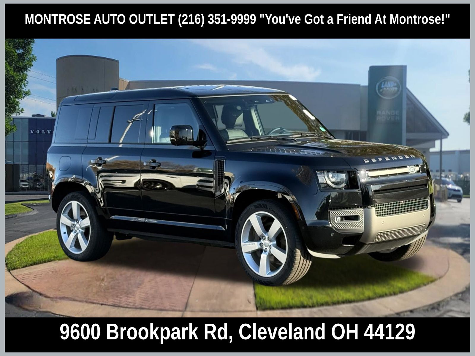Black 2025 Land Rover Defender SUV / Crossover All-Wheel Drive 8-Speed Automatic