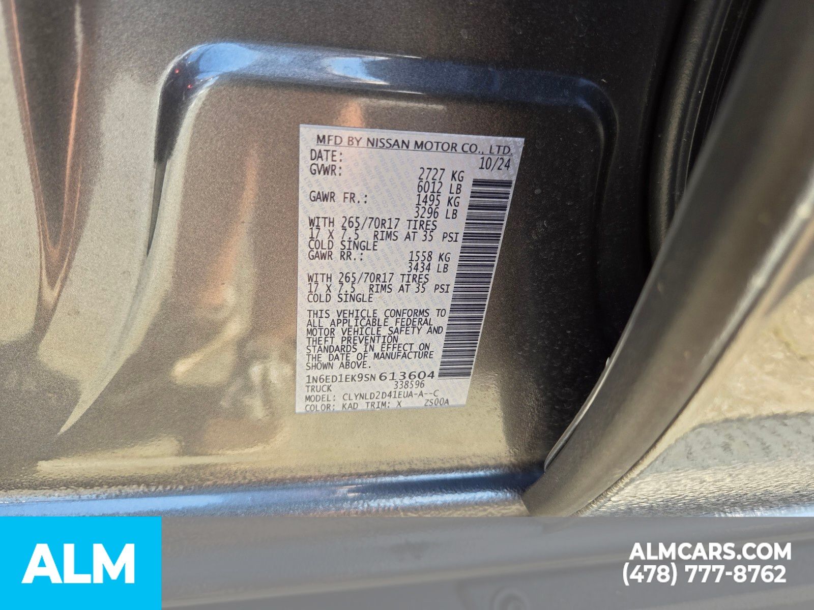 Used 2025 Gray Nissan PRO-4X image 18