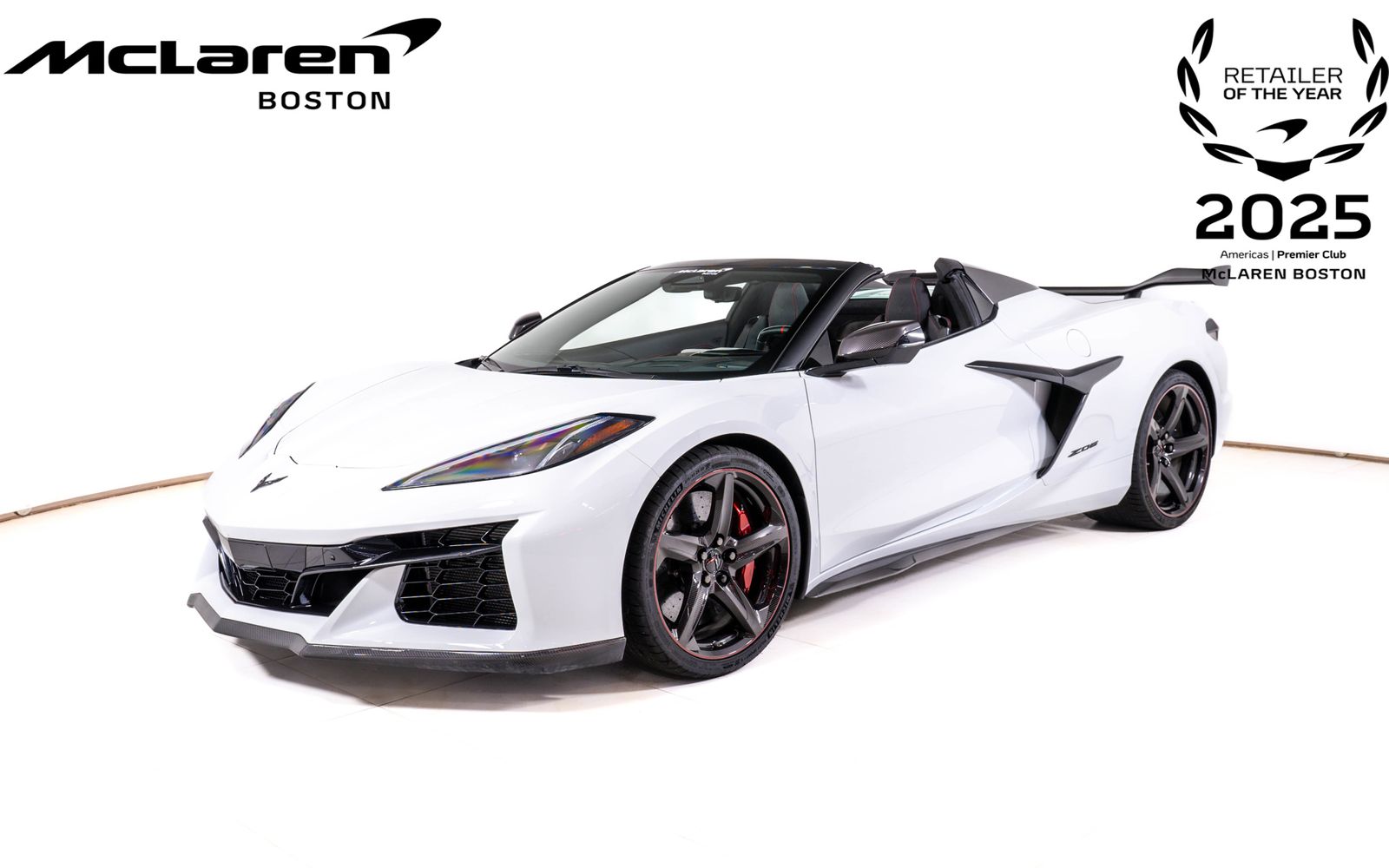 Arctic White 2026 Chevrolet Corvette Z06 3LZ Convertible RWD Convertible Rear-Wheel Drive 8-Speed Dual Clutch