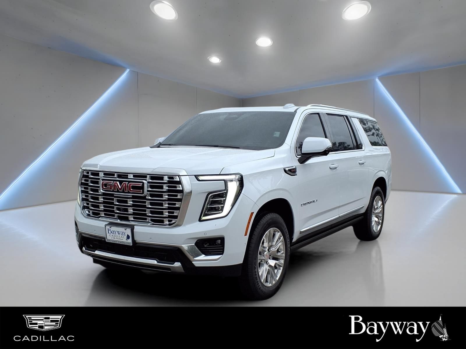 Glacier White Tricoat 2026 GMC Yukon XL Denali RWD SUV / Crossover 4X2 10-Speed Automatic
