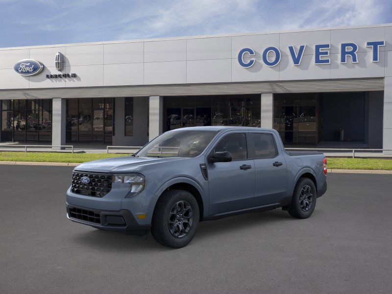 Blue (Azure / Gray) 2026 Ford Maverick XLT SuperCrew AWD Pickup Truck All-Wheel Drive 8-Speed Automatic