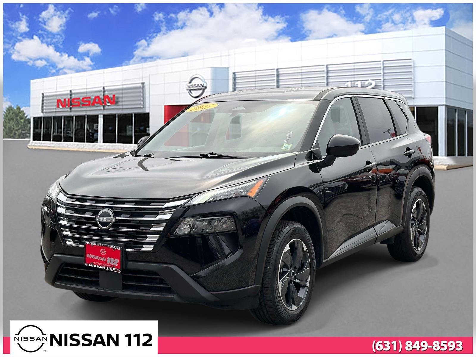Super Black 2025 Nissan Rogue SUV / Crossover All-Wheel Drive Continuously Variable Transmission