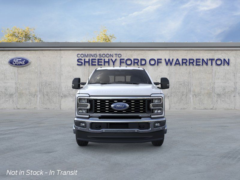 New 2026 Star White Metallic Tri-Coat Ford Lariat image 2