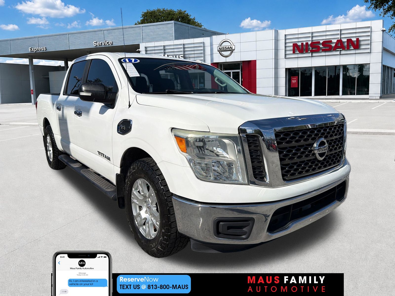 2017 Nissan Titan SV Crew Cab