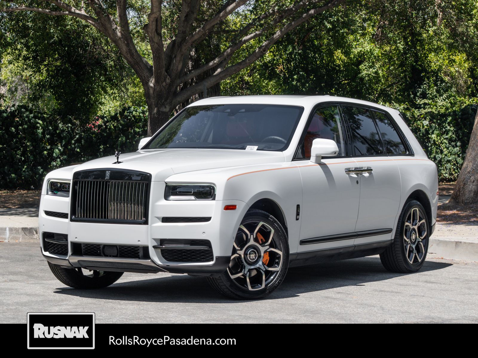 Crystal over Arctic White 2023 Rolls-Royce Cullinan SUV / Crossover All-Wheel Drive 8-Speed Automatic